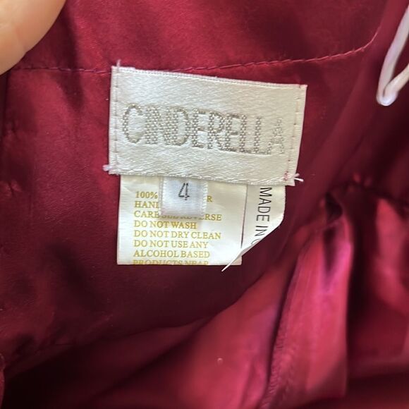 NWT Cinderella A-Line Chiffon Sleeveless Bridesmaid Dress Floor-Length Formal - Picture 9 of 12